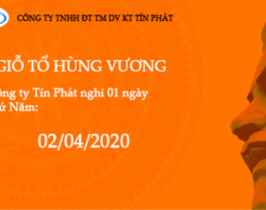 Thông báo nghỉ lễ giổ tổ Hùng Vương 2020