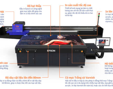 Máy in Mica - Máy in UV giá rẻ nhất thị trường