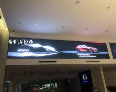 Ứng dụng máy in HP Latex: Làm hộp đèn quảng cáo