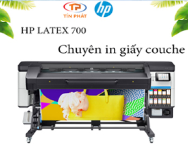 Máy in HP Latex in giấy couche nhanh 