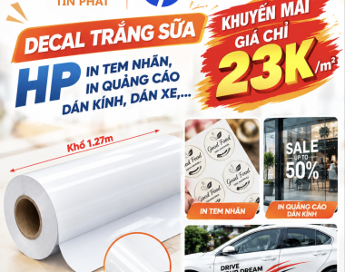 Decal trắng sữa giá tốt