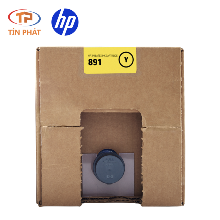 Hộp Mực HP 891 10L Yellow Latex - G0Y74A