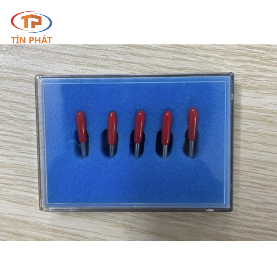Dao Cắt Decal Nắp Đỏ 45 Độ (Hộp 5 Con)