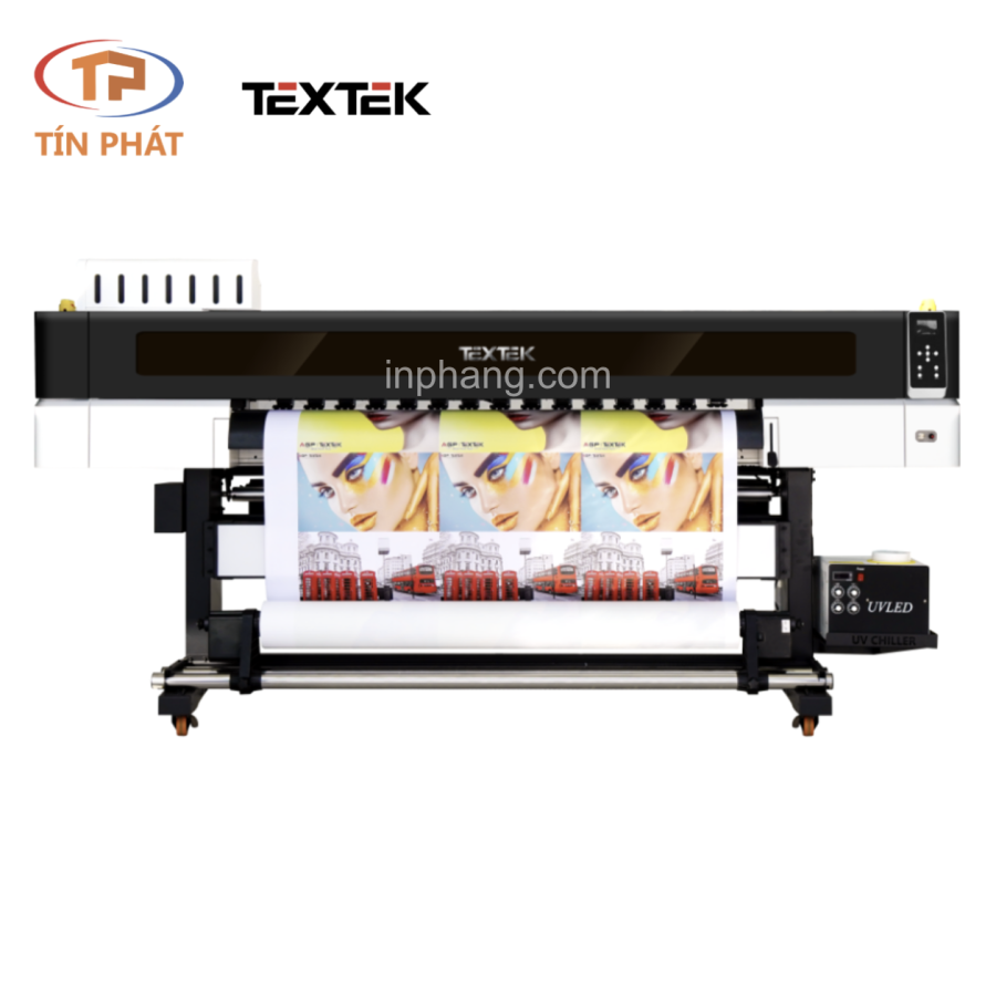 Máy In UV Cuộn 1,6m TEXTEK UV-S1600
