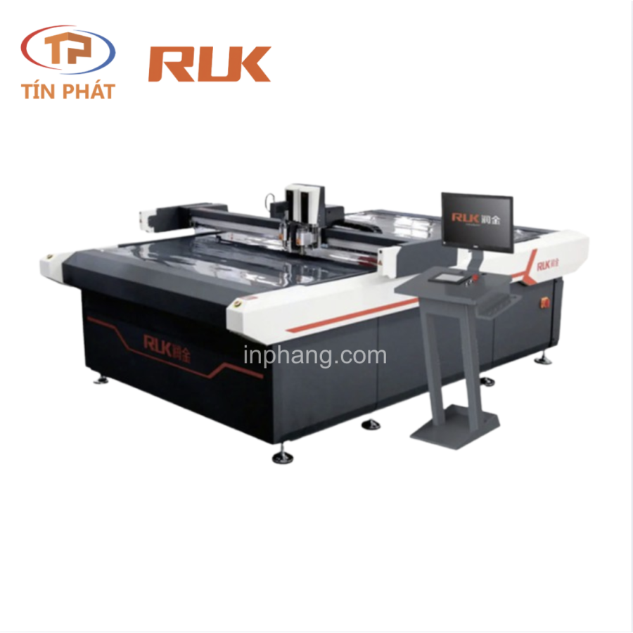 Máy Cắt Bao Bì Hộp Giấy Carton RUK MBC